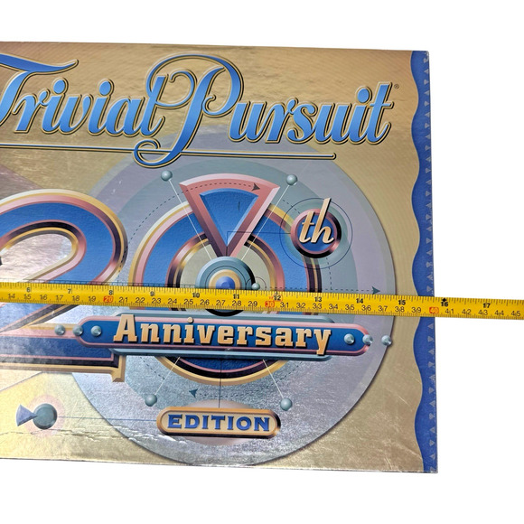 Vintage Trivial Pursuit 20th Anniversary Edition Trivia Game 2002 Original Box - Picture 10 of 12